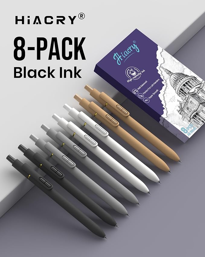 Hiacry 8 Pcs Gel Pens - Image 8