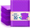 GSSSUSA Bubble Mailers 4x8 Inch 50 Pack Padded Envelopes Usable Size 4x7 Inch by GSSUSA