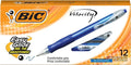 BIC Velocity Retractable Ballpoint Pens, Medium Point, 12-Count Pack, by BIC