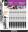 Zebra Pen, M-301 Mechanical Pencil, 0.7mm Point, Stainless Steel Barrel by ZebraPen