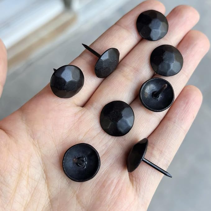 60pcs Upholstery Tacks for Furniture, Metal Upholstery Nails Decorative Thumb - Image 6