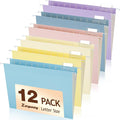 Zzrywuty Hanging File Folders Letter Size, Color File Folders Hanging Organizers by Zzrywuty