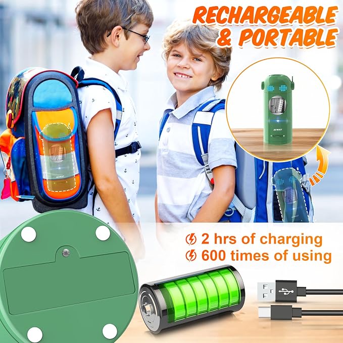 AFMAT Electric Pencil Sharpener, Fully Automatic Colored Pencil Sharpener - Image 5
