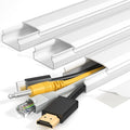 Yecaye TV Cord Hider, 42in Cord Cover, Large Cable Hider, Wire Covers by Yecaye