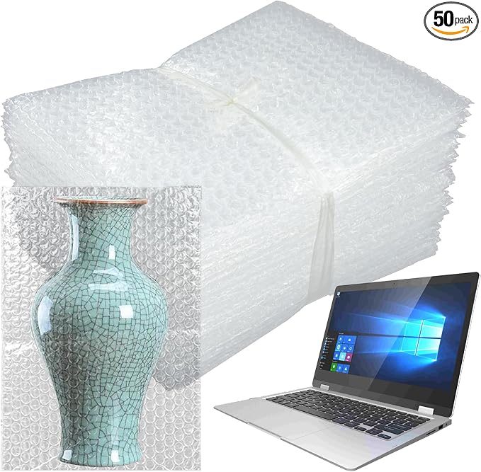 50 Pcs Bubble Pouch Wraps, and Moving by SEUNGCH