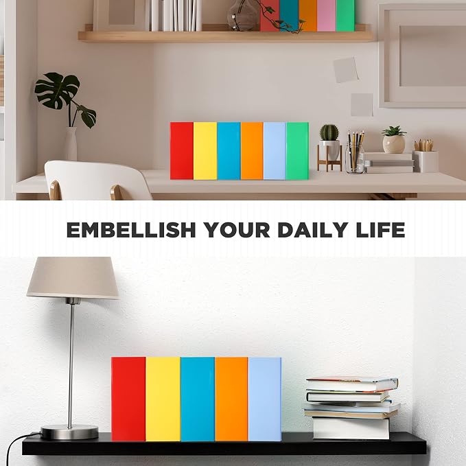 Jutom 32 Pcs Magazine File Holder Set Including Colored Foldable Desk File - Image 5