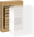 Page Protectors for 3 Ring Binder, Sheet Protectors 8.5 x 11 Inch, 200 Per Box by Unknown