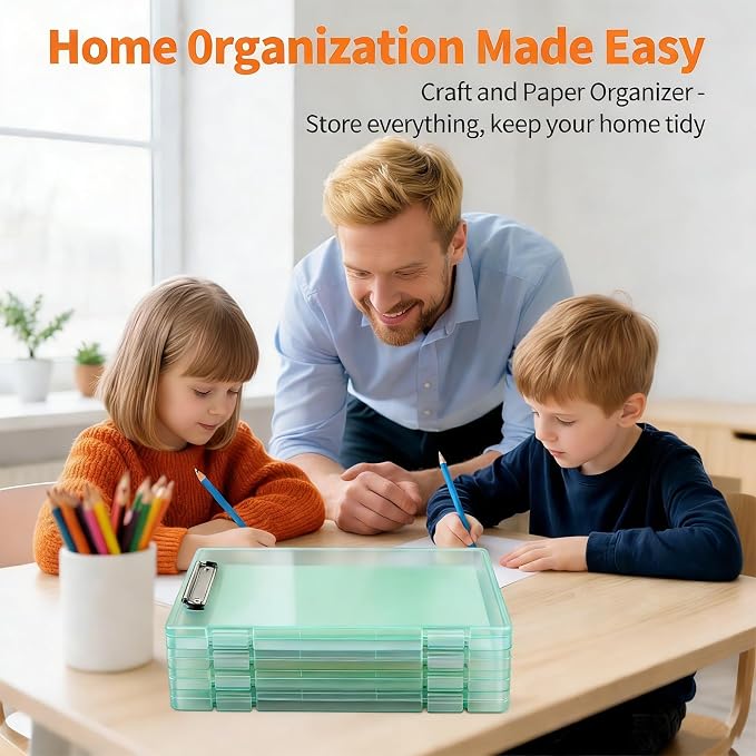 Clipboard with Storage, Waterproof Foldable Heavy Duty Nursing Clip Board - Image 5