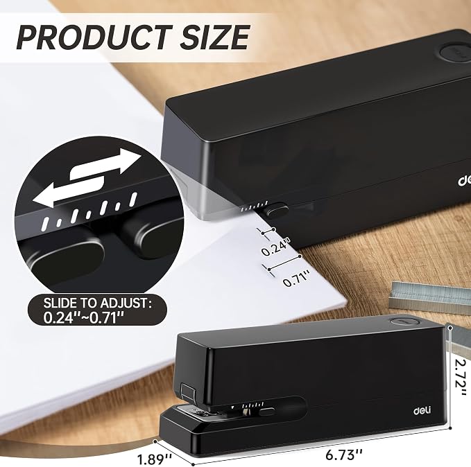 Deli Electric Stapler, Automatic Staplers - Image 2