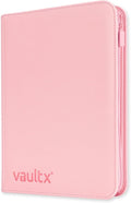 Vault X 9 Pocket Zip Binder, 360 Cards, Exo-Tec Material, 20 Side-Loading Pages by VaultX