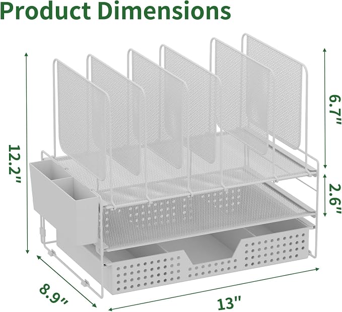LEKETREE Desk Organizer, Office Organization - Image 7