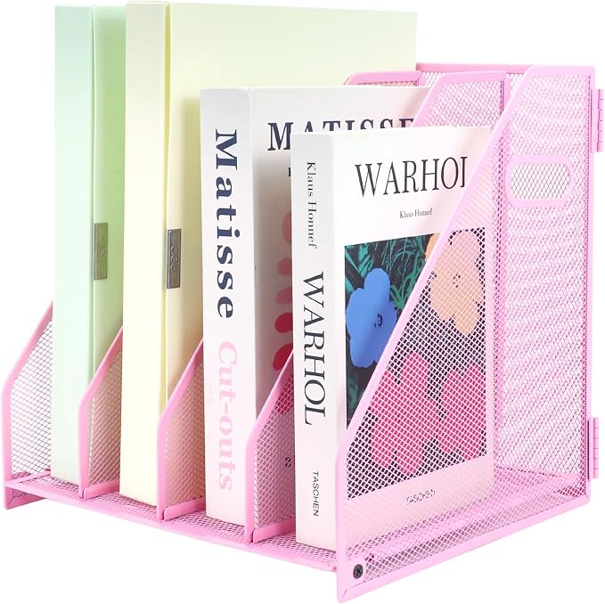 Desk Organizers, Metal Magazine File Holder by ideallife