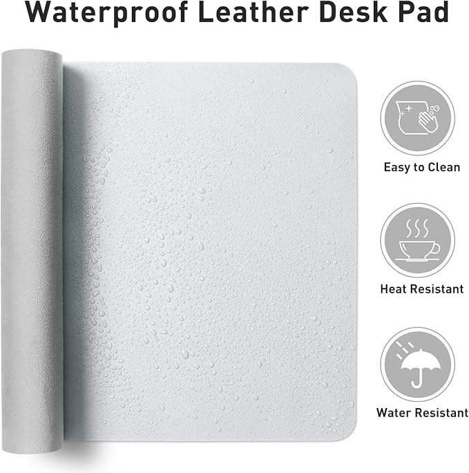 Aothia Faux Leather Desk Mat - Image 7