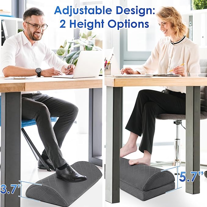 CushZone Foot Rest, Desk & Gaming Accessories, Foot Rest - Image 3