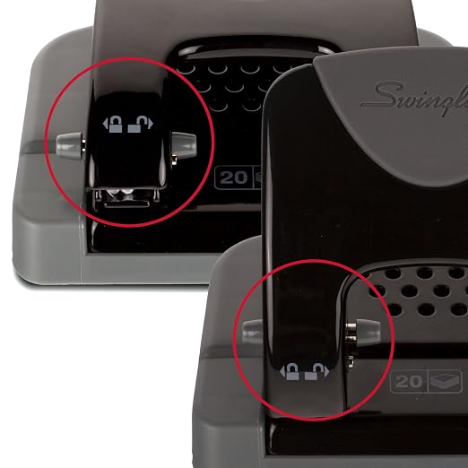Swingline 2 Hole Punch, 20 Sheet Capacity Hole Puncher, Paper Punch, SmartTouch - Image 7