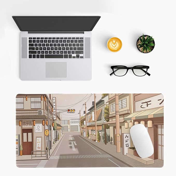 Tokyo Street Mouse Pad Anime Japanese Desk Mat Kawaii Large Gaming Mousepad XL - Image 3