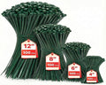 Zip Ties Assorted Sizes, 400 Pack, Plastic Wire Ties by HAVEMETD