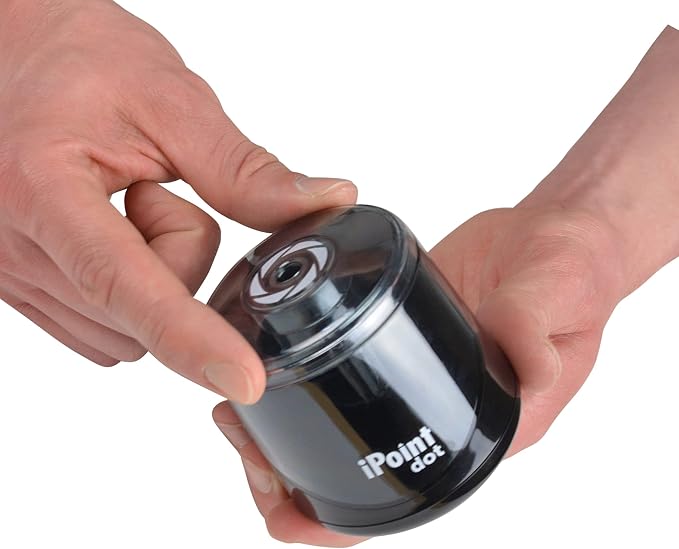 Westcott iPoint Dot Battery Pencil Sharpener, Battery Powered - Image 12
