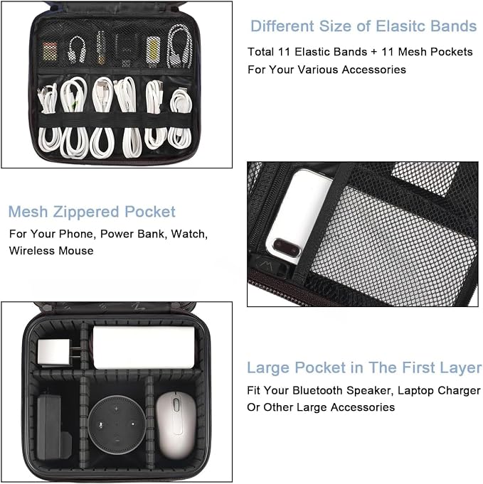 MATEIN Cord Organizer Case - Image 2