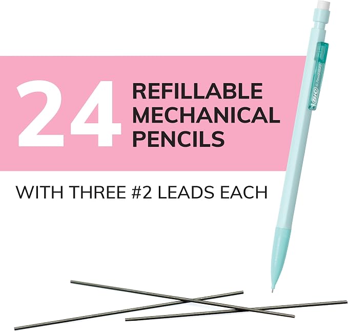 BIC Xtra-Smooth Pastel Mechanical Pencils - Image 2