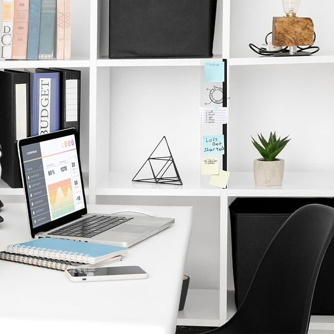 DOLLAR BOSS 1 Pc 15.7" x 3.1" Transparent Acrylic Monitor Memo Board | Computer - Image 7