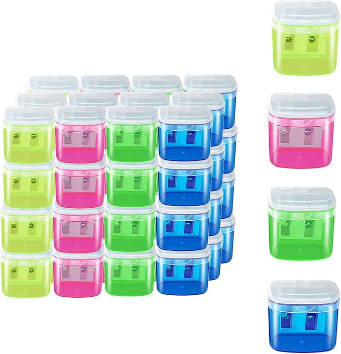 48 Pcs Manual Pencil Sharpeners by Gutyble
