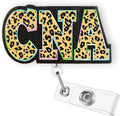 Leopard CNA Badge Reel Retractable by Bydevia