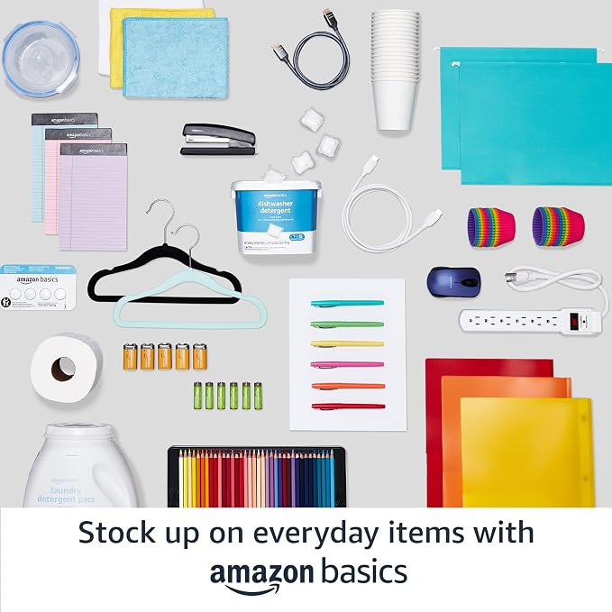 Amazon Basics 3-Shelf Adjustable Heavy Duty Steel Wire Shelving Rack - Image 9