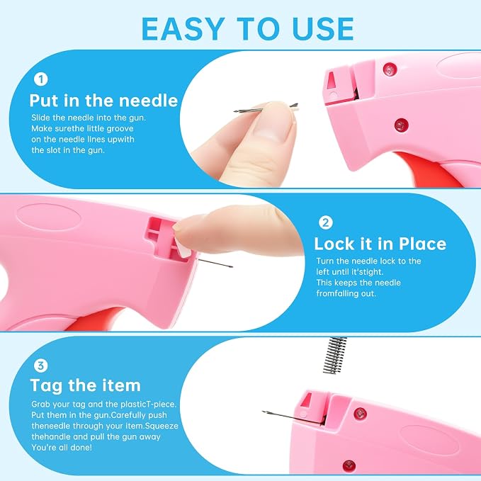 AKEEH Mini Portable Tagging Stitch Gun - Image 8