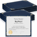 Fainne 250 Pcs Certificate Holder Foil Border Bulk 8.5 x 11 Inch Single Sided by Fainne