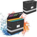Fireproof File Box with Lock, Document Box Storage Organizer, Suitable by ZOOPIP