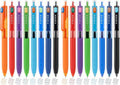FIOVER Colored Gel Pens, 0.5mm Quick Dry Ink Fine Point Smooth Writing Colorful by FIOVER