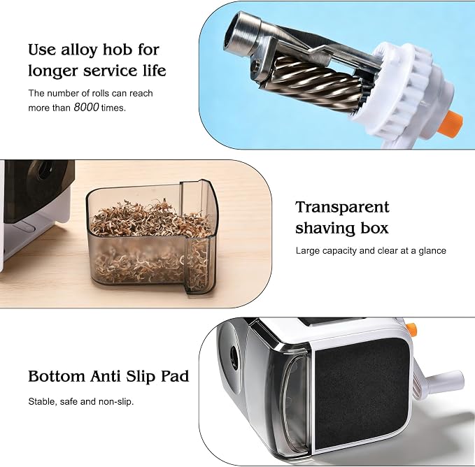 Manual Pencil Sharpener Hand Crank Pencil sharpeners - Image 6