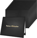 GraduatePro 10 Pack Imprinted Diploma Cover 8.5x11, Graduation Certificate by GraduatePro%C2%AE
