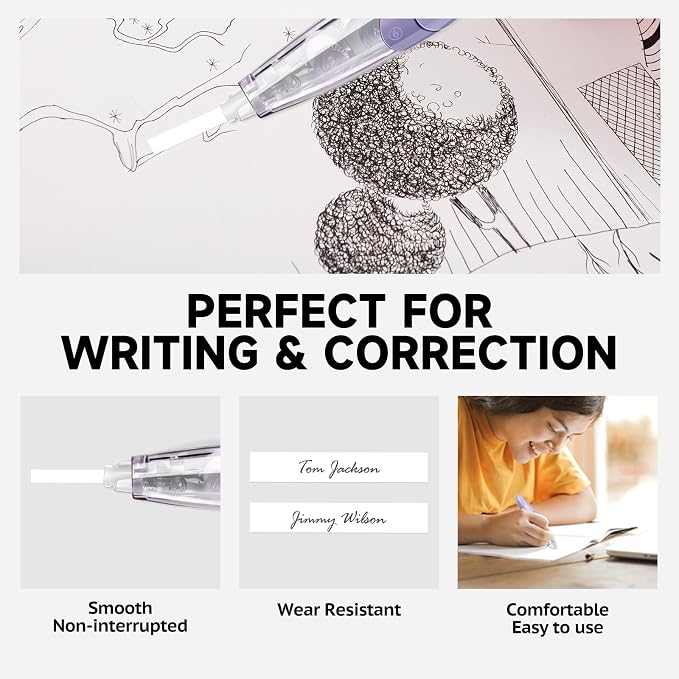 Refillable Retractable Correction Tape - Image 5