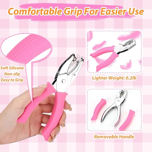 MAPVOLUT 6 Pcs Hole Punch Set for Crafts - Image 2