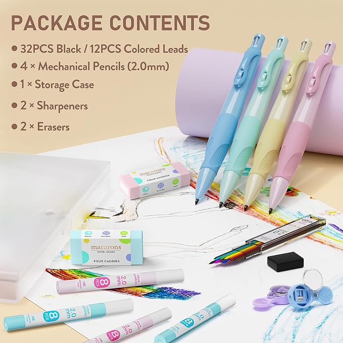 Four Candies 2.0MM Handwriting Pencils - Image 5