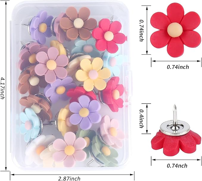 30pcs Flower Push Pins - Image 3