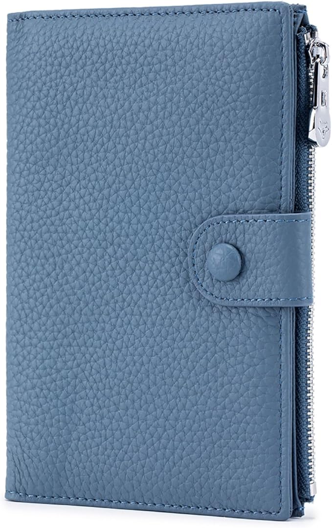 Genuine Leather RFID Blocking Passport Holder Wallet, Travel Document Organizer by Unknown
