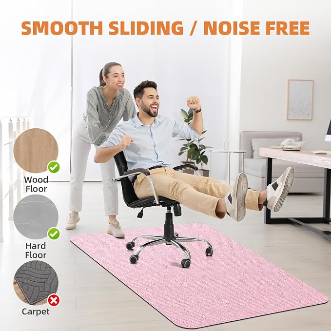 Durable Non-Slip Office Chair Mat - Image 2