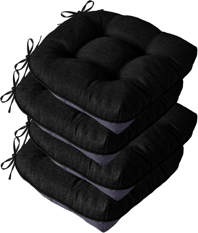 IASEAHK Chair Cushions for Dining Chairs, Seat Cushions for Kitchen Chairs by IASEAHK