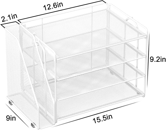 Spacrea Desk Organizers and Accessories, Paper Organizer - Image 5