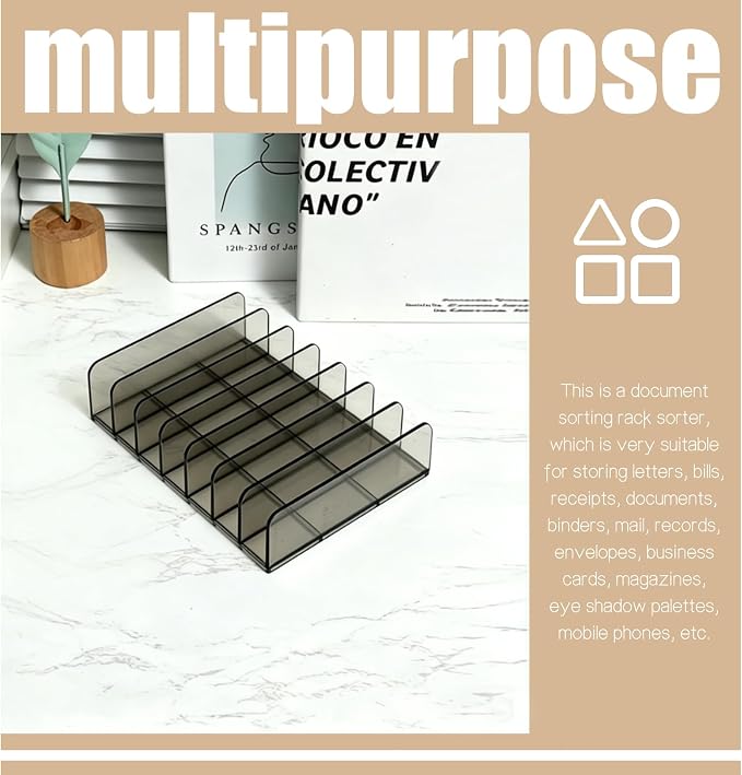 LUOKER Acrylic Mail Organizer - Image 7