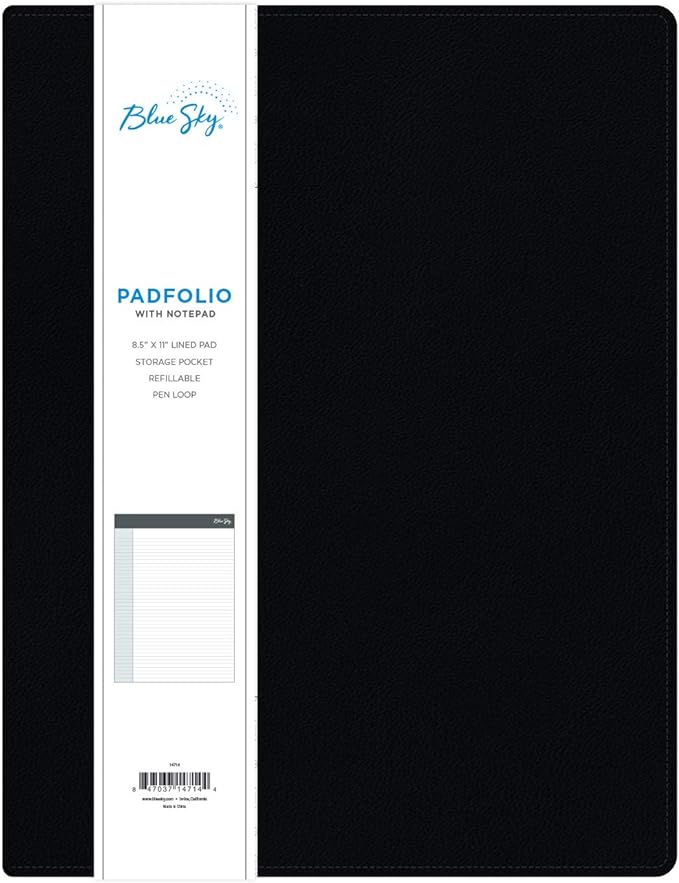 Blue Sky Professional Padfolio: Comprehensive Portfolio and Efficient Document by BlueSky