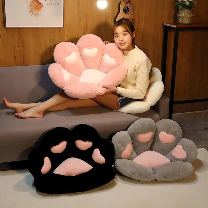 Ditucu Cat Paw Cushion Kawaii Chair Cushions 31.4 x 27.5 inch Cute Stuff - Image 8