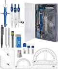 Mr. Pen- Geometry Set, 6 Inch Swing Arm Protractor | Divider, Set Squares by MrPen