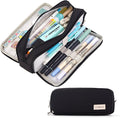 CICIMELON Large Capacity Pencil Case 3 Compartment Pouch Pen Bag by CICIMELON