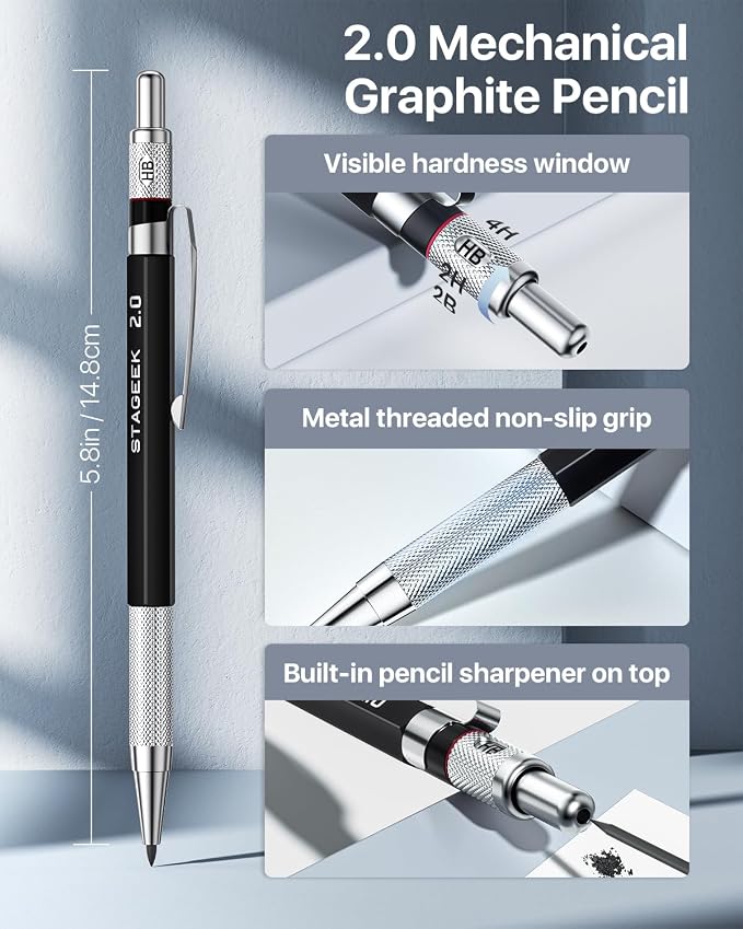 STAGEEK Drawing Pencil Set - Image 5
