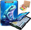Clipboard with Storage, Heavy Duty Plastic Storage Clipboard with Low Profile by Unknown
