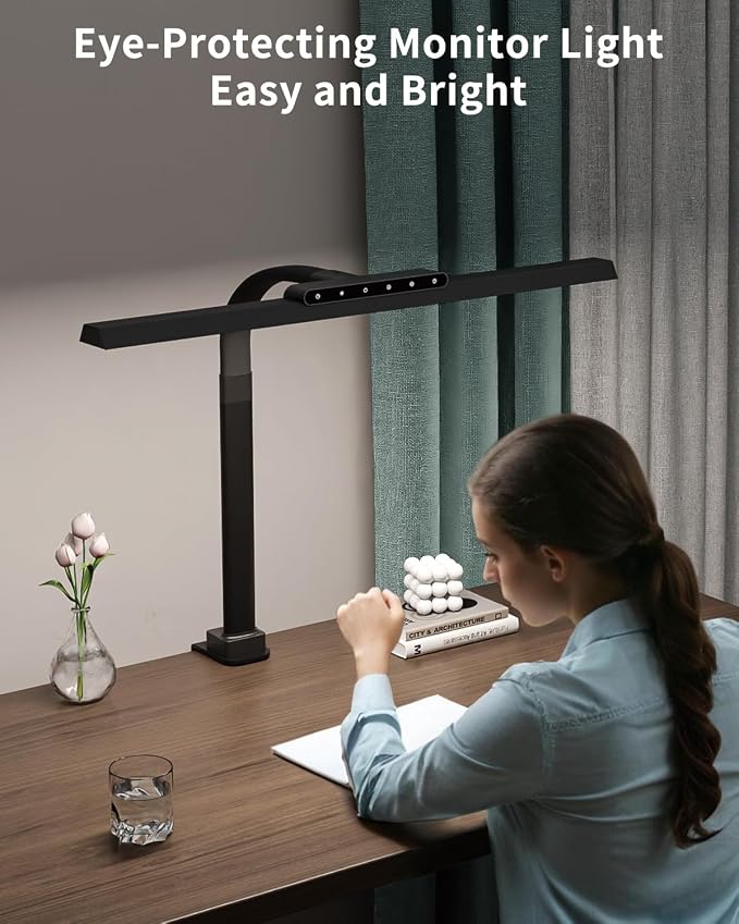 LED Desk Lamps for Home Office, 24W Bright Eye-Caring Light - Image 9